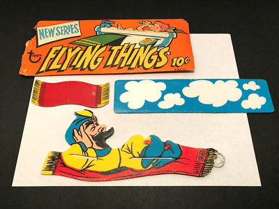 Topps Flying Things Box Vintage 1966 Topps - Flying Things - Flying Carpet Glider with Original ...