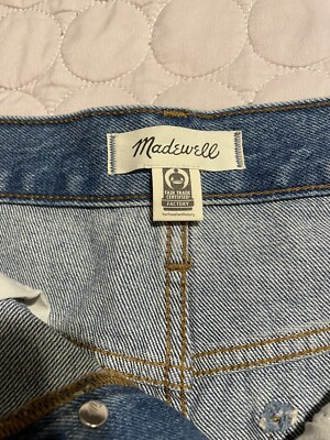 Madewell relaxed denim Jean Shorts Size 24 | eBay