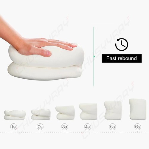 Comfortable 3D PU Leather Breathable Memory Foam Car Console Armrest Cushion - Picture 7 of 12
