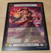 Fab Flesh Blood Scarf for a Scarf LSS019 Content Creator Promo Foil Near Mint NM