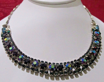 Sorrelli Northern lights Necklace NCN5ASNL Antique silver tone