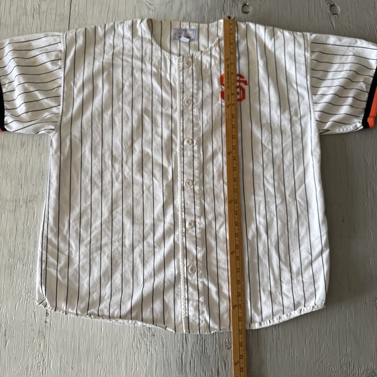 Vintage 90s Starter MLB SF San Francisco Giants Pinstripe