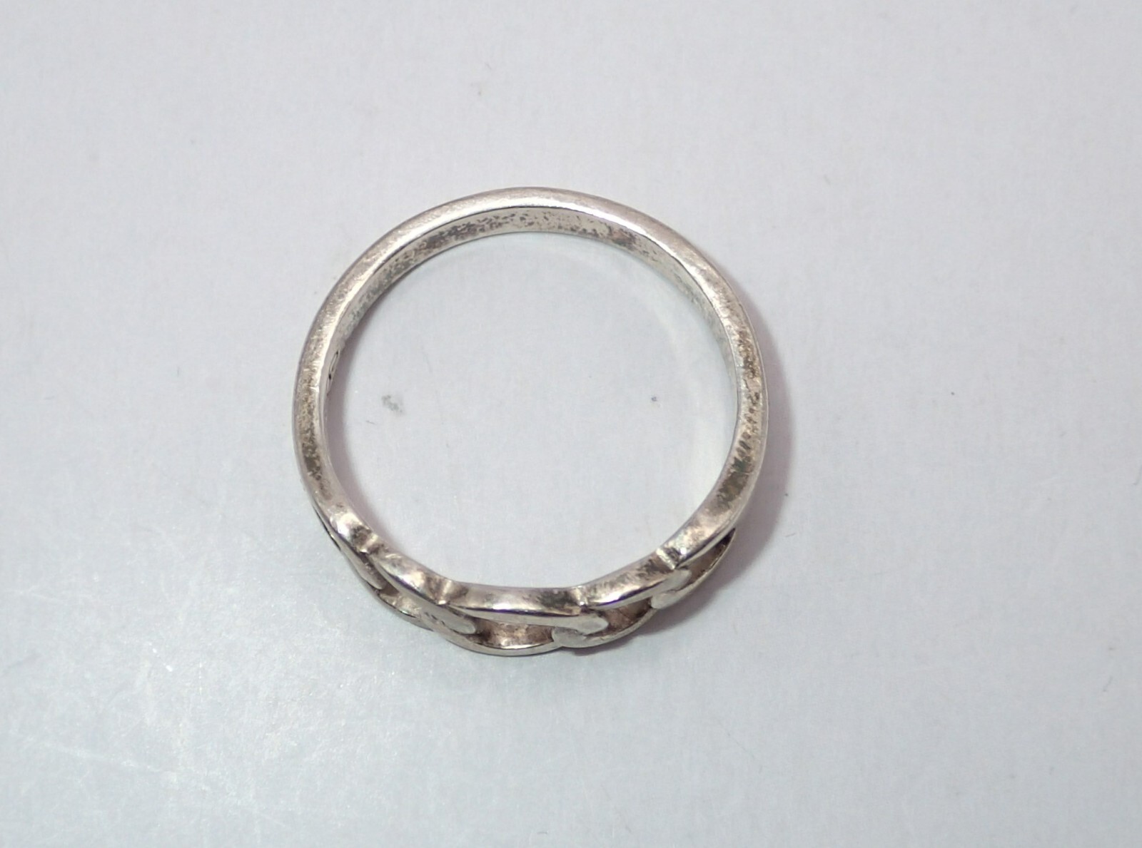 STERLING SILVER (925) INTERLOCKING CIRCLE EARRING… - image 15