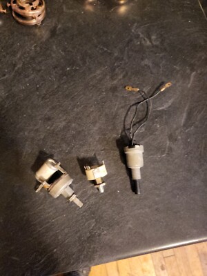 1950s 60s 70s automotive SWITCH 6v 12v Lot of 3 Cole Brand and misc.