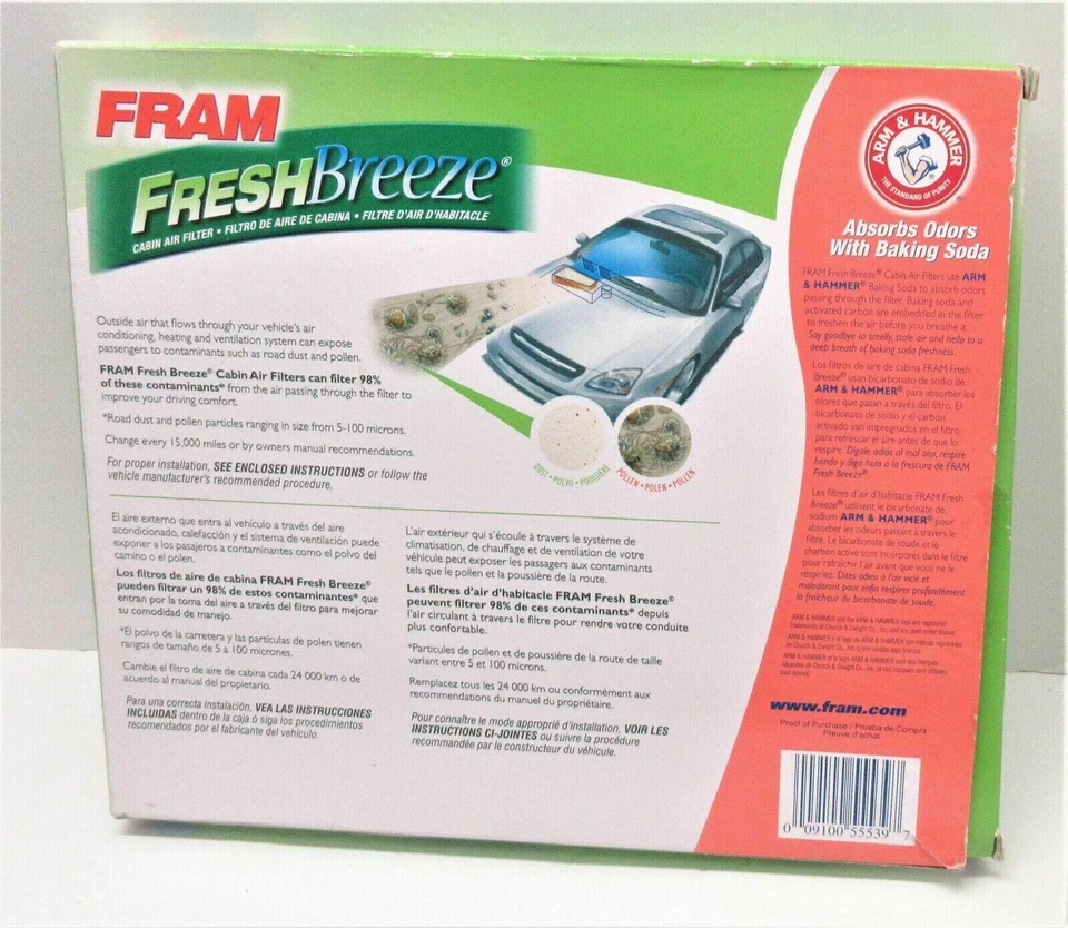 Filtro de aire de carbono CF11819 para Kia Optima 2011-2015 12-17 Hyundai Azera C36179 Foto 4 de 4