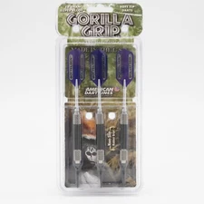 Bottelsen Gorilla Grip Soft Tip Darts Blue/Black 18GSSL 18 Grams NOS NEW!!