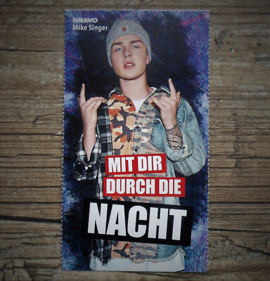 Mike Singer - Star Card - Foto Karte - Star-Fan-Karte - Statement-Karte #