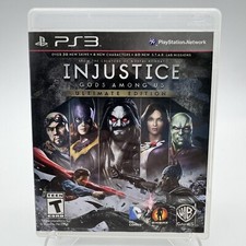 Injustice: Gods Among Us Ultimate Edition - PlayStation 3 PS3 - NM LS (See Pics)