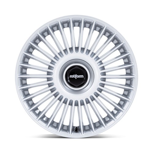 22x10 +30 Rotiform GRZ RC202 5x120,5x130 Gloss Silver Wheels (Set of 4) - Picture 3 of 3