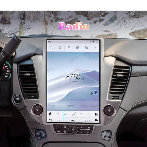 Radio de coche Android 14,4" para Chevrolet Suburban Tahoe GMC Yukon 2014-2020 estéreo - Imagen 7 de 11