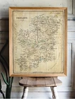 1870 Map of Ireland Irish Wall Art Poster Print Decor History Artwork