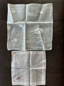 Antique 1940s Desco Switzerland Ladies Handkerchief Lot W/ Labels 1 Day Ship!👍