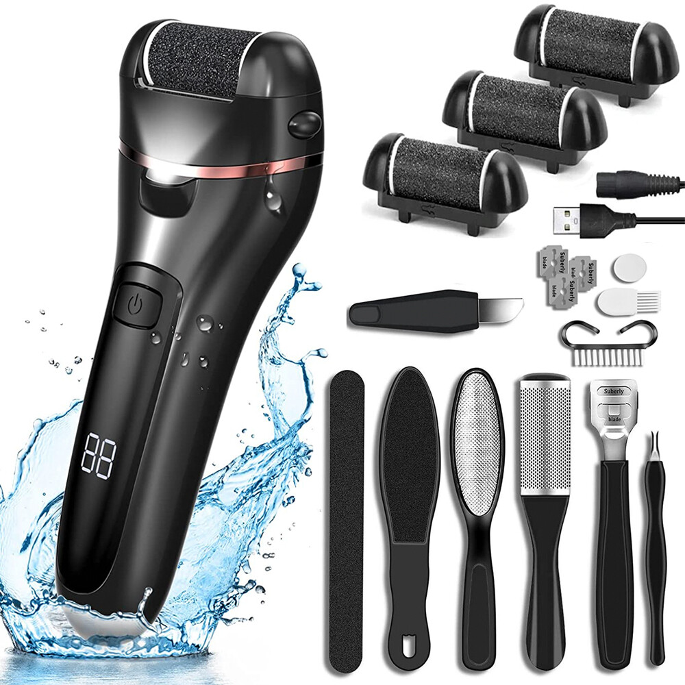 Elektrisch Hornhautentferner Pediküre USB Fußpflege Hornhauthobel Vzmoevrtsbxdqg