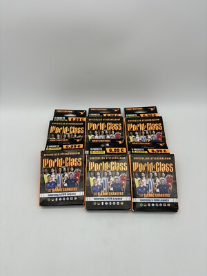 Panini World Class Sticker 2024   6x Eco Blister je 8x Sammeltüten - Insg. 48x