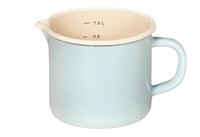 Karl KrÜGer Milchtopf Ø12Cm Mit Ausguss Und Innenskalierung Mint