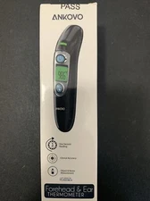 ANKOVO Forehead and Ear Thermometer,Digital Infrared Thermometer