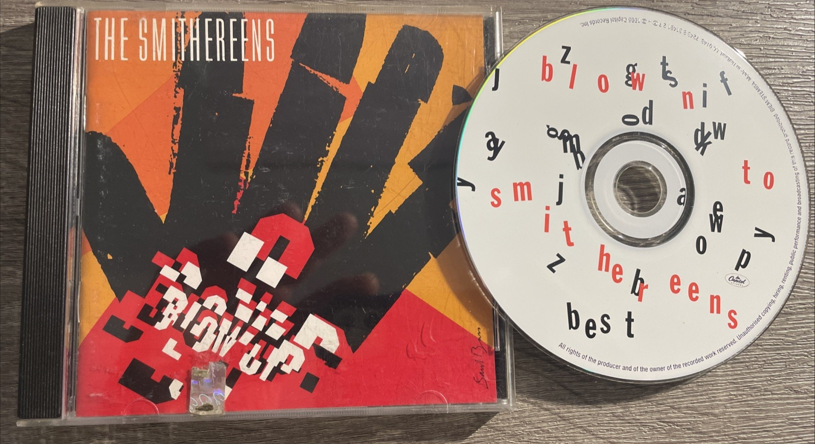 The Smithereens - Blow Up : CD Album -1991 Capitol Records VGC