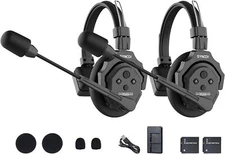 SYNCO XTalk X2 Full-Duplex AEC Wireless Intercom Headset System Random Master