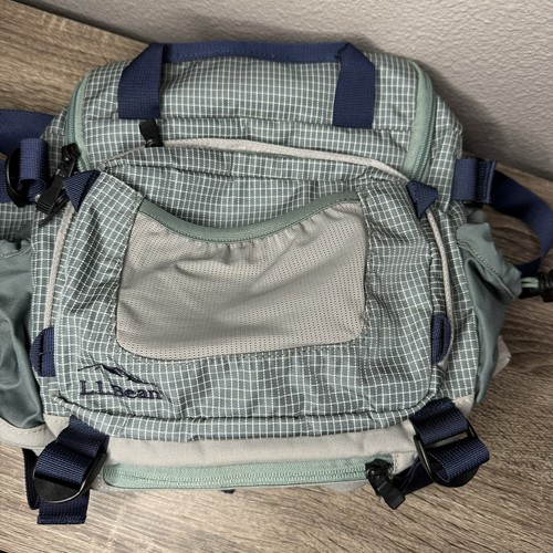 LL Bean Day Trekker Hiking Waist Pack Adventure/Hiking Green EUC - Picture 2 of 13