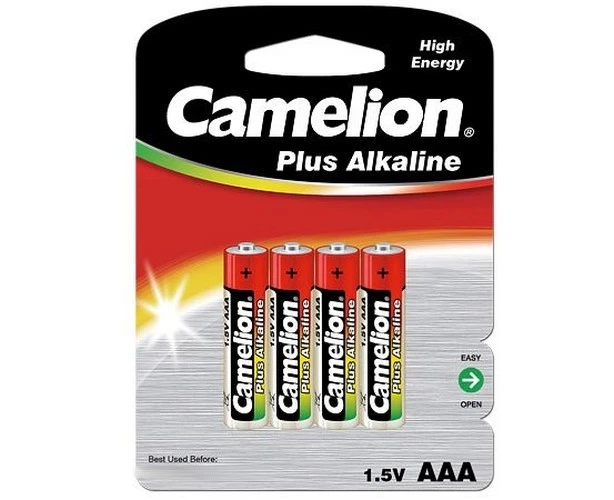Lot de 48 piles Alcalines sous blister LR03/AAA Puissance 1250mah Camelion !