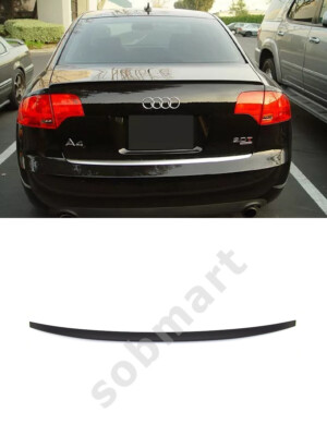 Audi A4 B6 B7 2002-2008 Sedan HECKSPOILER ABS matt-schwarz Tuning SOBMART