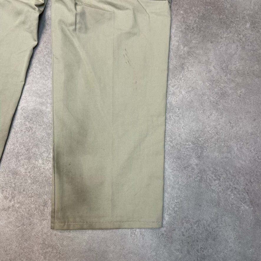 Cintas Comfort Cargo Trousers Mens Straight Leg Y2K Workwear Trousers Beige, image 10