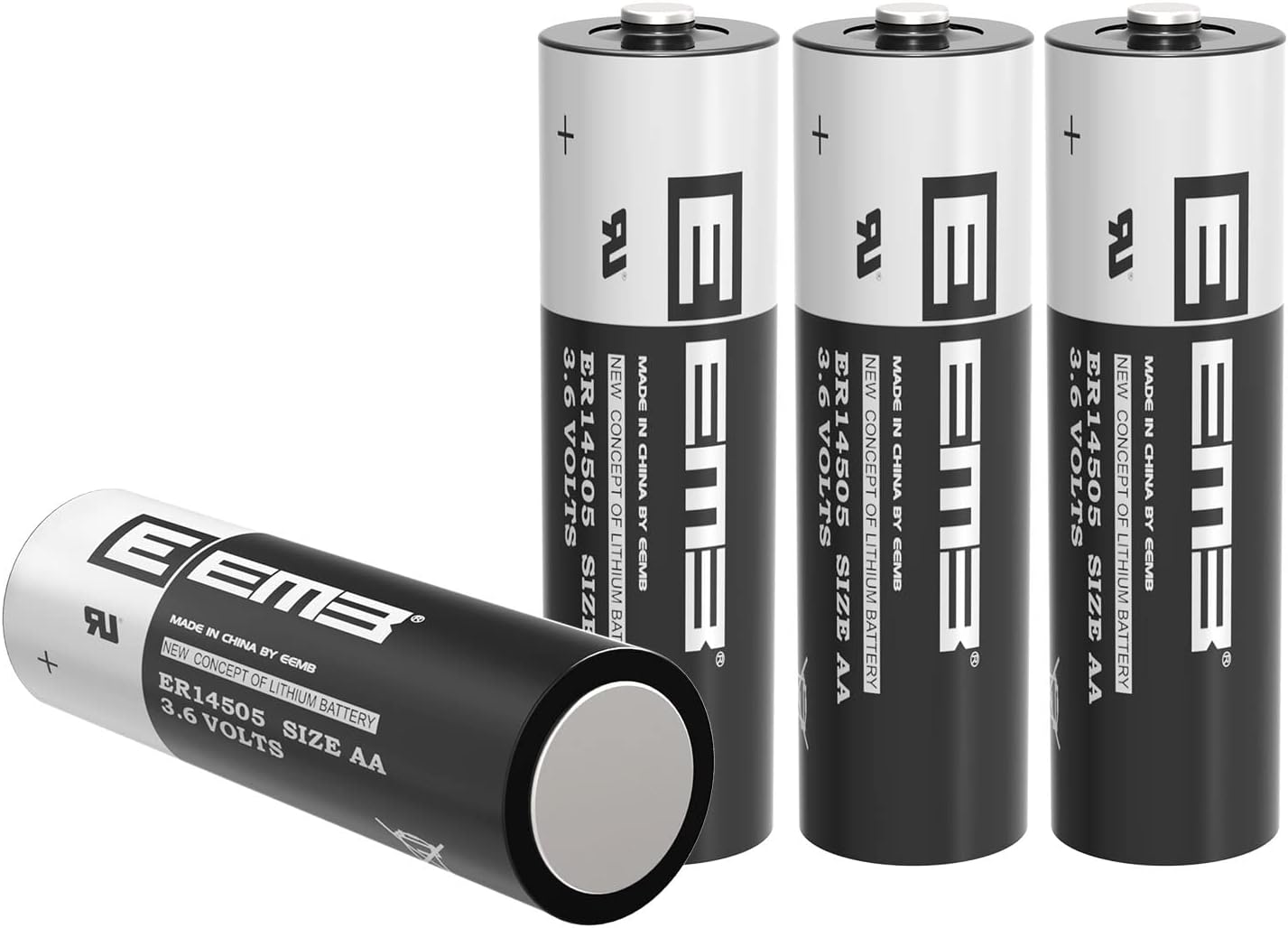 4X EEMB ER14505 AA 3.6V 2700mAh Lithium Battery Li-SOCL2 Non-Rechargeable SL-360