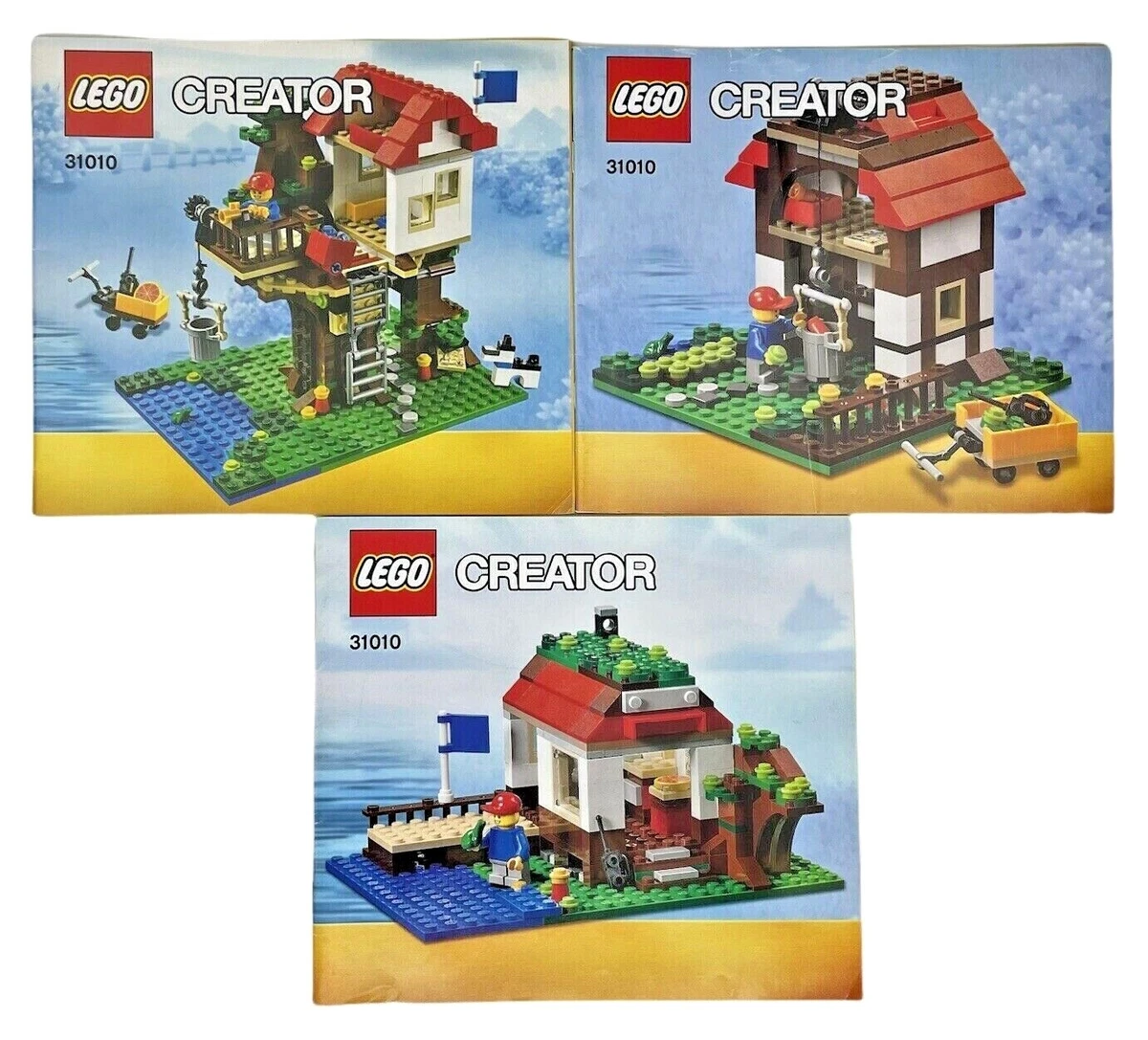 LEGO 31010 Manuals Instructions Booklets Lot 2013 RETIRED FAST! | eBay