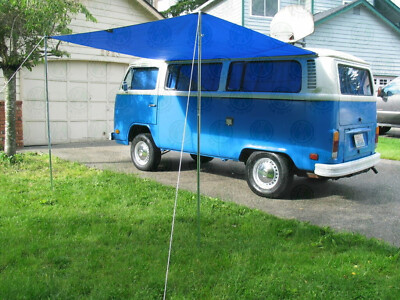 Blue Sun Canopy 260cm T2 T25 T4 T5 Campers,Caravan Gutter & Awning Rail C8515