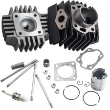 Cylinder Barrel Kit for Suzuki LT50 Quad 50cc 1984-1987 Piston, head and gaskets