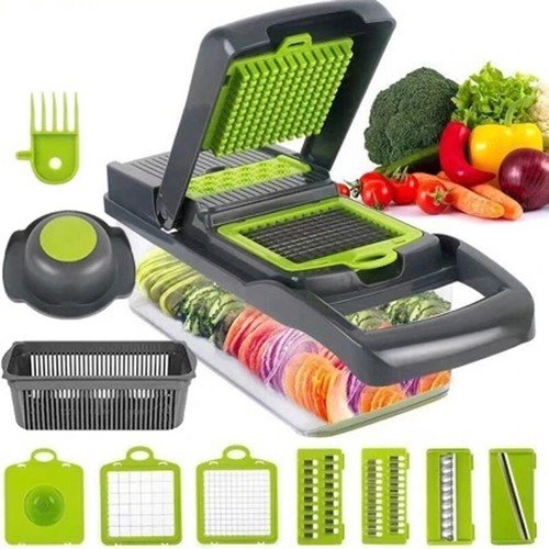 Slicer Veggie Food Chopper Vegetable Cutter Tomato Carrot Grater Cheese French