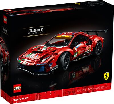 LEGO Technic 42125 - Ferrari 488 GTE - NEU / OVP mit Sofortversand