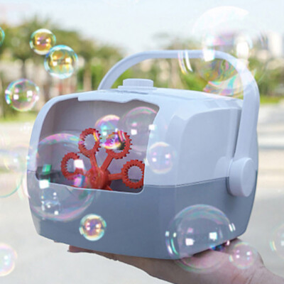 Bubble Machine Automatic Bubble Blower Toy for Stage Birthday Wedding Party