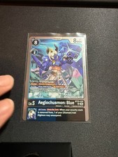 AEGIOCHUSMON: BLUE BT25-025 R RARE DUAL REVOLUTION DIGIMON FOIL NEAR MINT