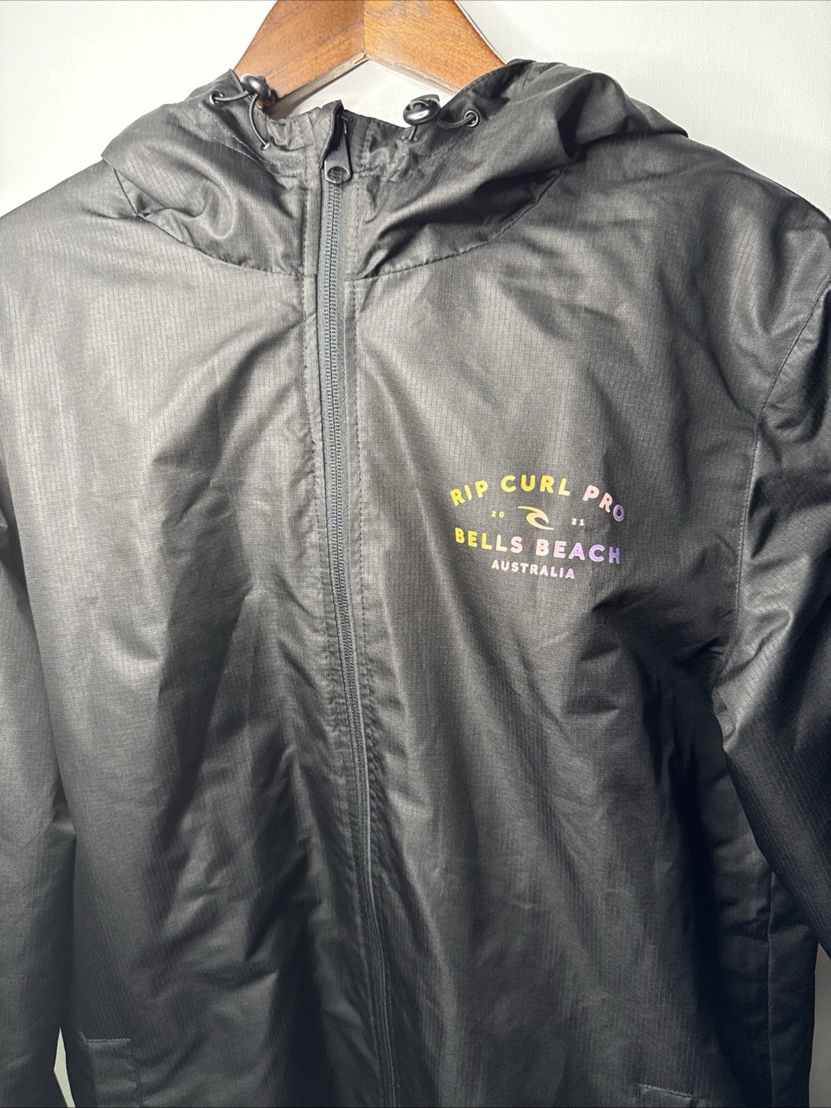 Rip Curl Pro Bells Beach Windbreaker W/zipper Jac… - image 1