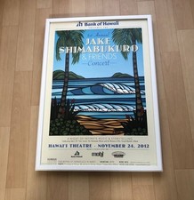 kj Framed item Limited to 100 copies Heather Brown Jake Shimabukuro Hawaii Conce