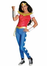 Rubie's DC Superhero Girls Deluxe Wonder Woman Costume Medium 8-10 Birthdays