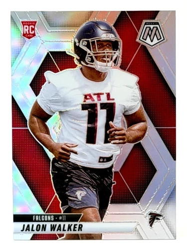 2025 Panini Mosaic #377 Jalon Walker Rookie (RC) Silver Prizm!