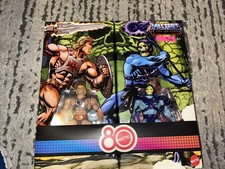 Masters of the Universe Origins Retro Punching He-Man Skeletor 80th Ann.  1790