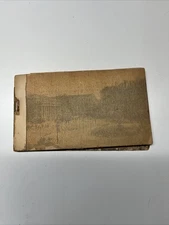 Antique Postcard Booklet Lourdes France