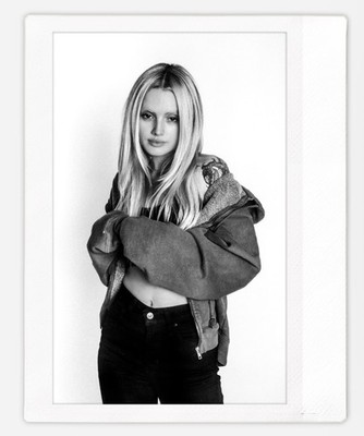 Art model Bradley Instax Wide Instant Film Print