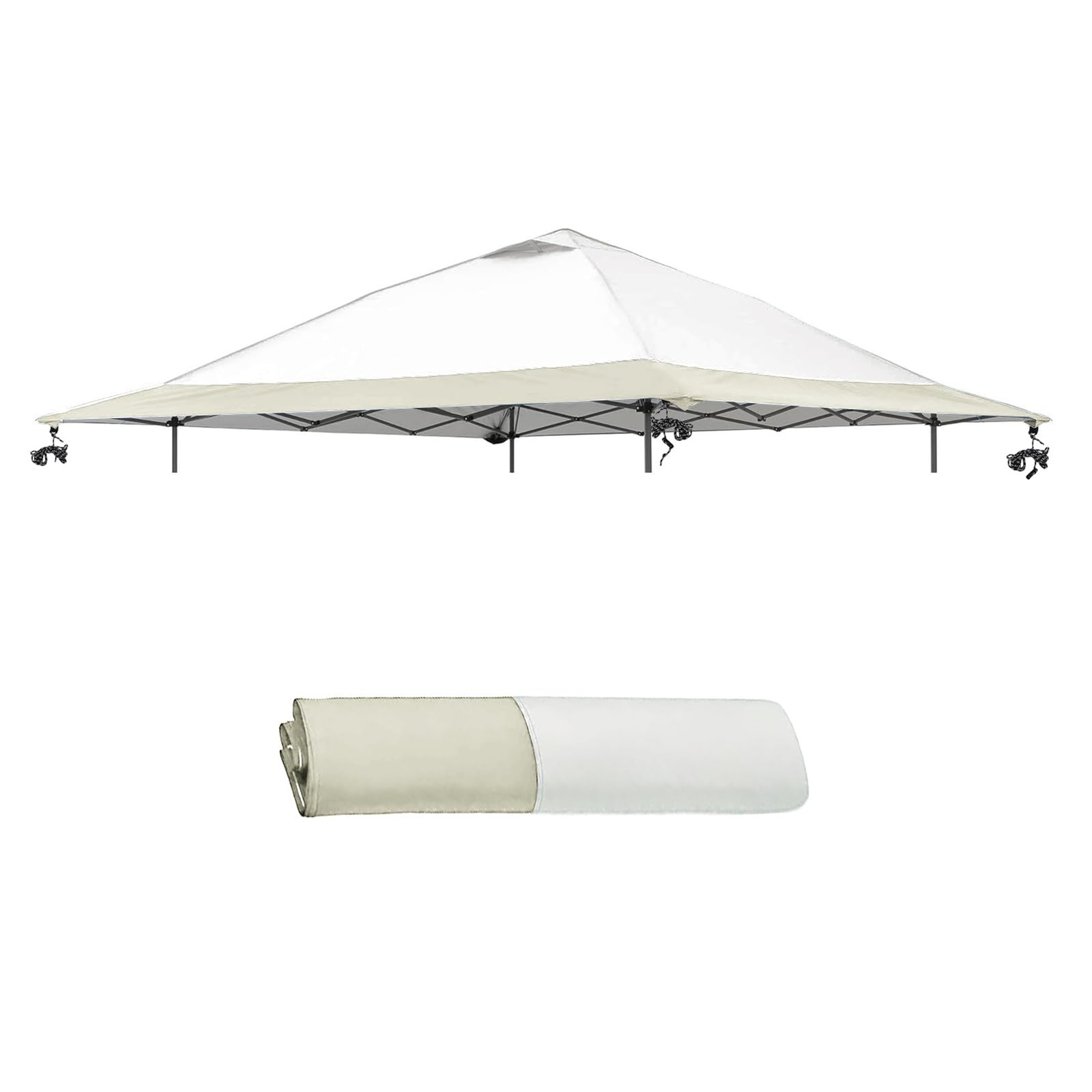 Replacement Top 13x13 Waterproof Vented Oxford Silver Coated