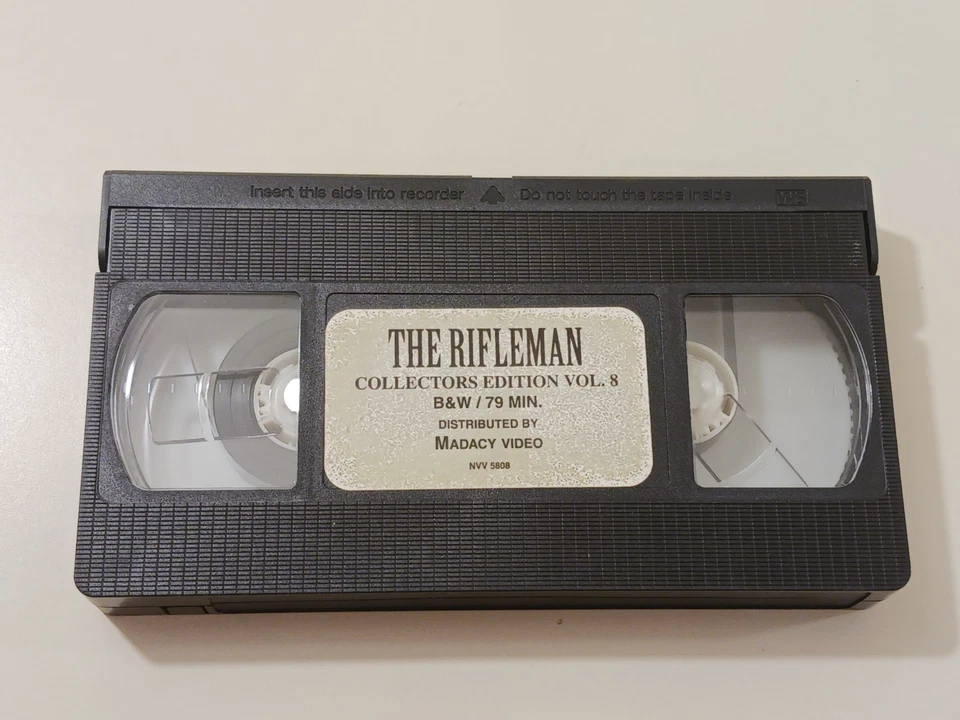 The Rifleman Vol 8 VHS Chuck Connors Johnny Crawford Paul Fix Warren Oates 1992 - Image 2 of 4