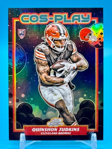 2025 Topps Cosmic Chrome Quinshon Judkins Base (RAW)