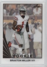 2016 Leaf Rookie Retro Acetate Braxton Miller #03 6k8