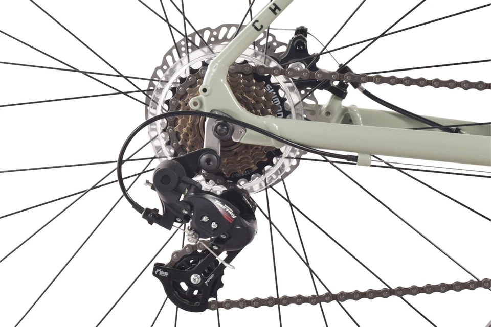 CHILLIZ Gravelbike 28 Zoll GL.01 grau Damen Herren 14 Gänge mech. Scheibenbremse - Bild 2 von 4