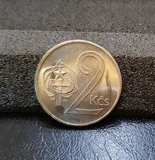 Münzen Tschechoslowakei 2 Kronen 1980