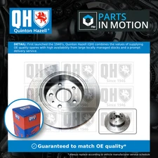 2x Brake Discs Pair Solid Rear 264mm BDC6160 Quinton Hazell Set 13509119 Quality