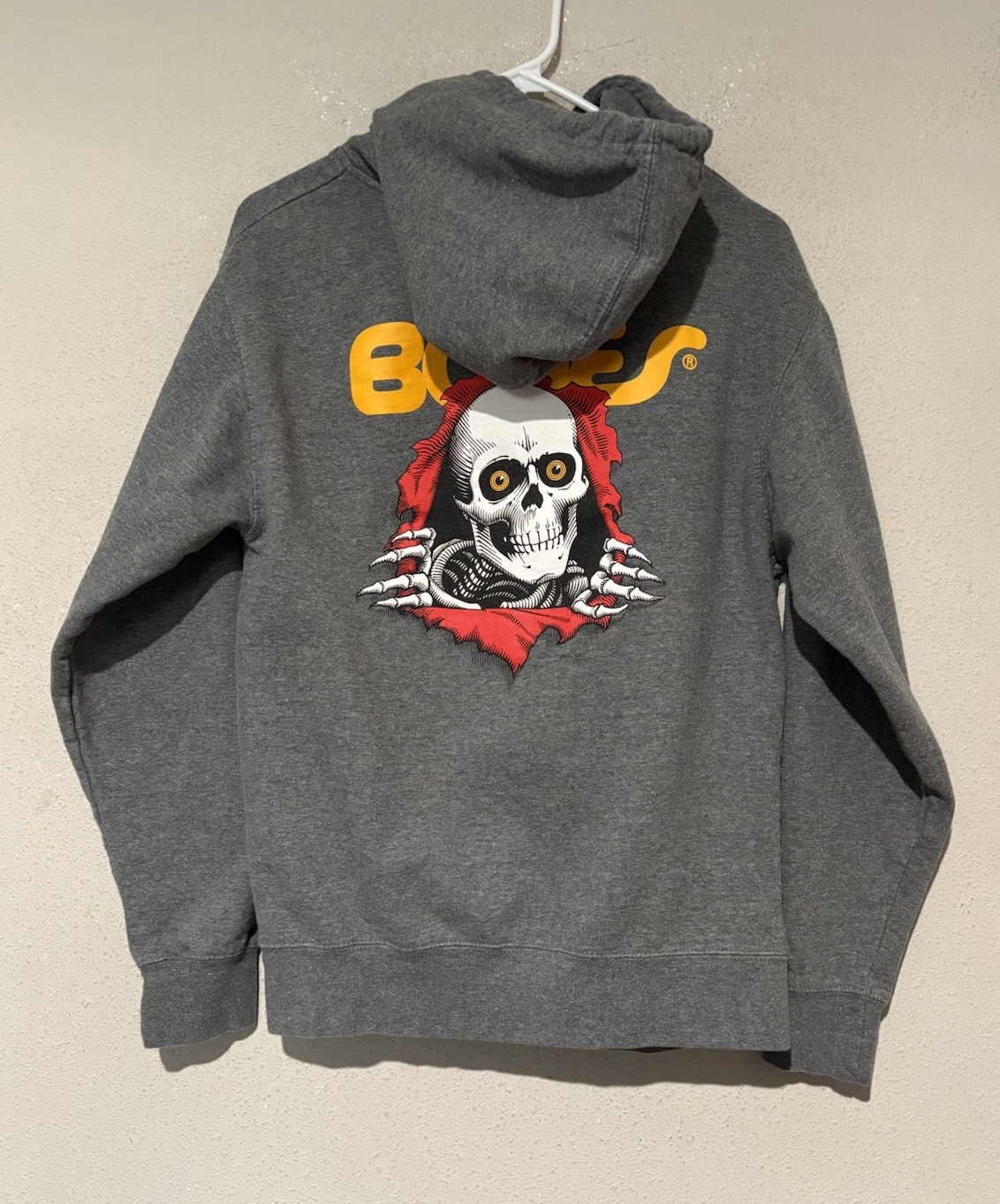Powell Peralta Hoodie Bones Men's Small Pull Over Skate Skat