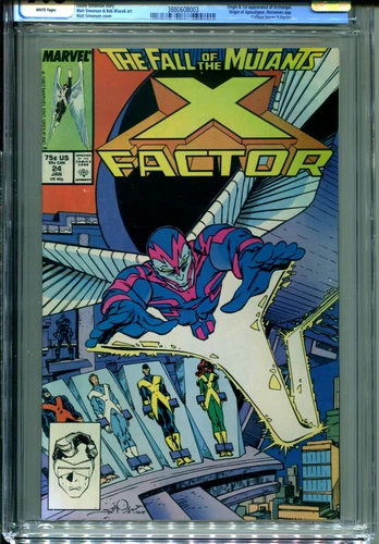 X-FACTOR  #24 CGC 9.8   Origin & 1st Appearance ARCHANGEL  FREE SHIPPING